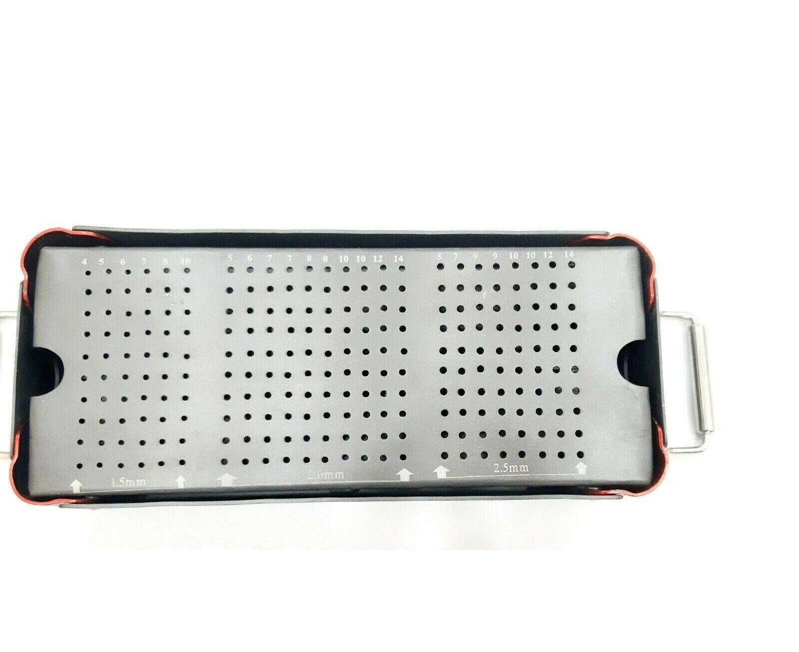 orthopedic empty case box for 1.5/2.0/2.5 mm screw Holder Box Premium Quality
