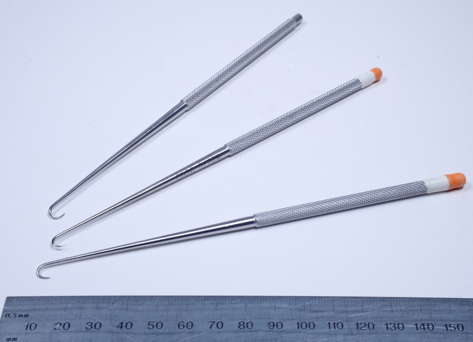 3x Aesculap #OL620R Joseph Skin Hook 6½” Stainless Steel Single Prong Surgical