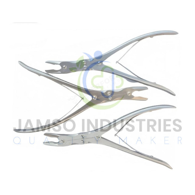 Leksell-Stille Bone Rongeur Set Of 3 Pieces Surgical Instruments