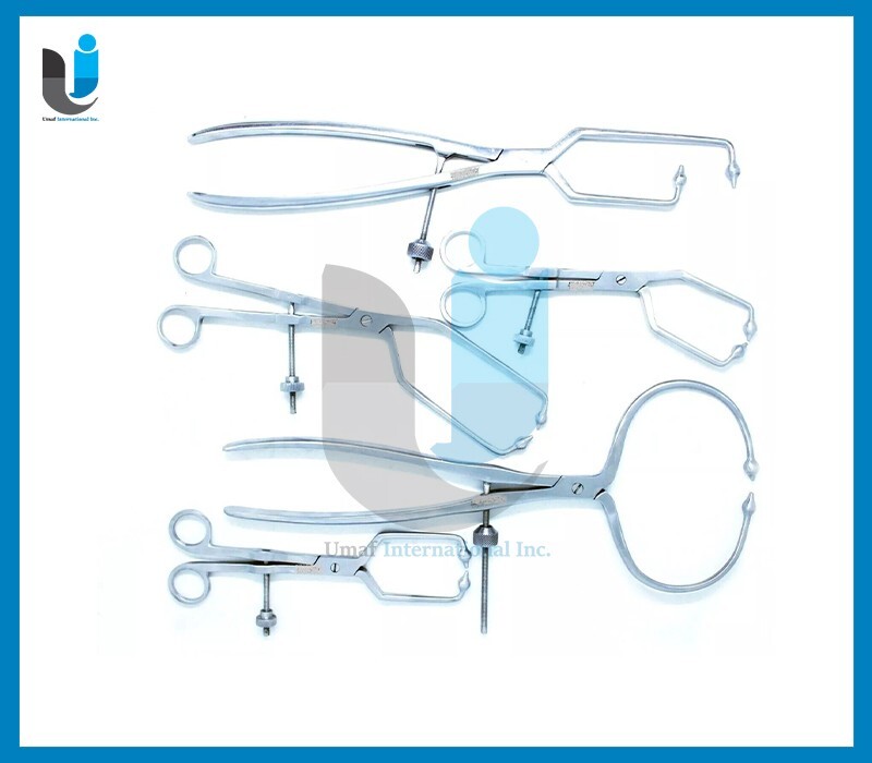 Pelvic Bone Reduction Bone Holding Forceps assorted set Orthopedic Instrument