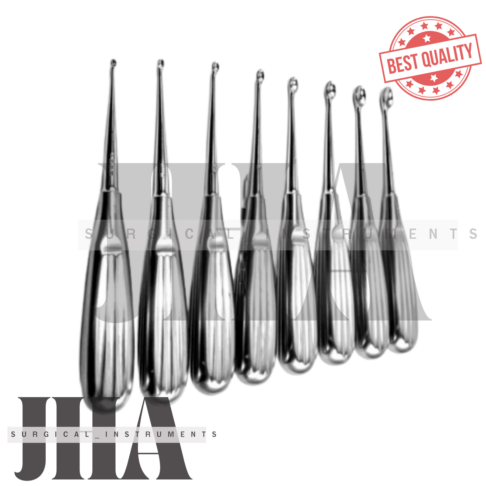 Volkmann Bone Curettes Set of 8 Pcs Orthopedic Surgical Instruments