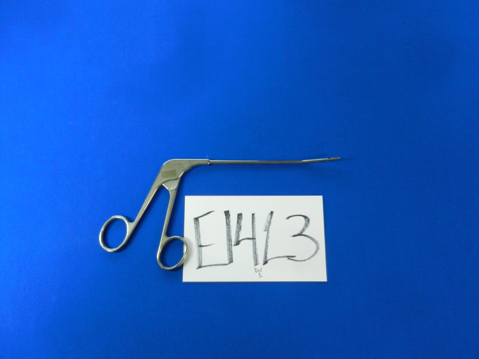 E1423 Acufex Surgical 1.3mm Right Curved Basket Punch Forceps 012041