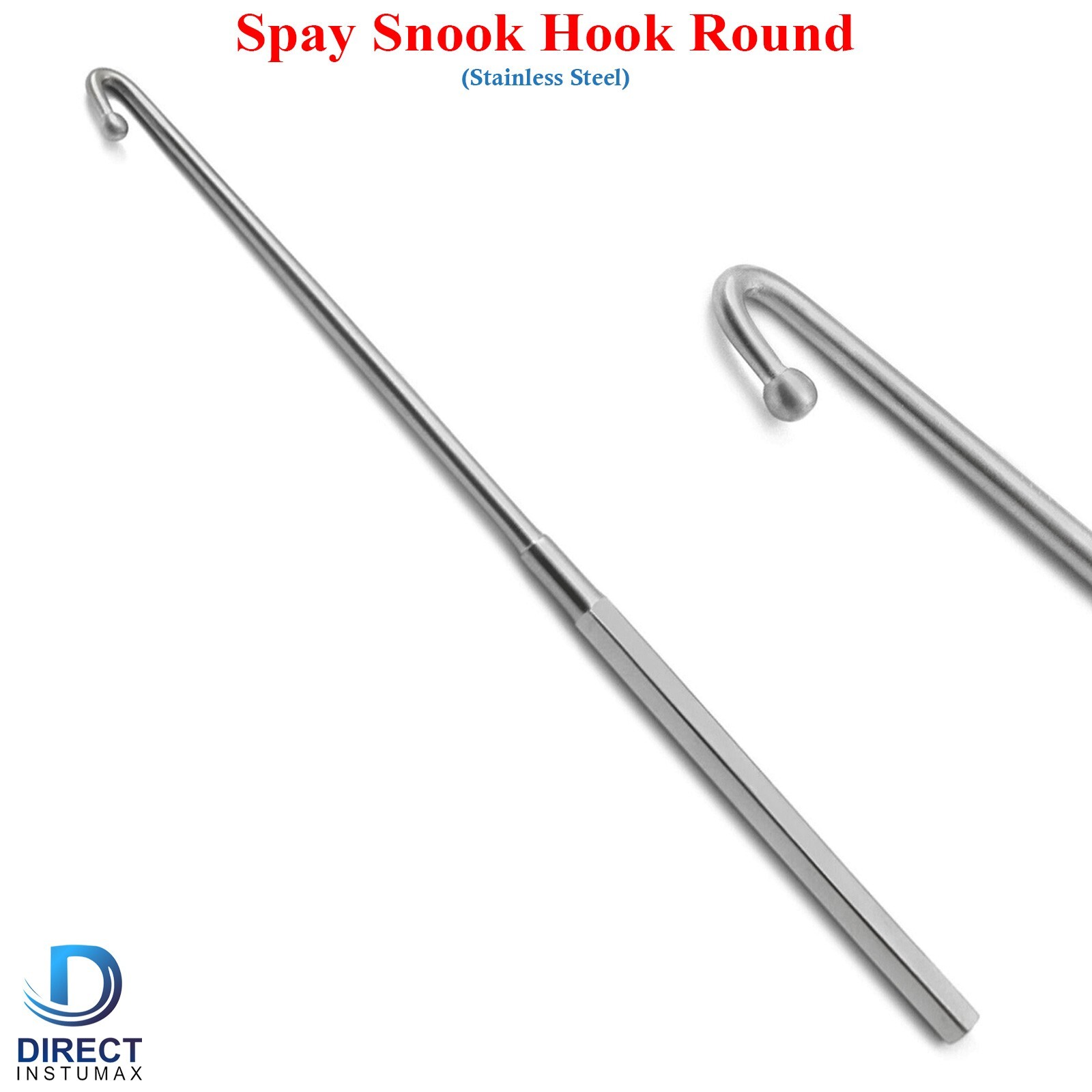 Spay Snook Hook 6.5″ Veterinary Surgical Instruments German Stainless Steel