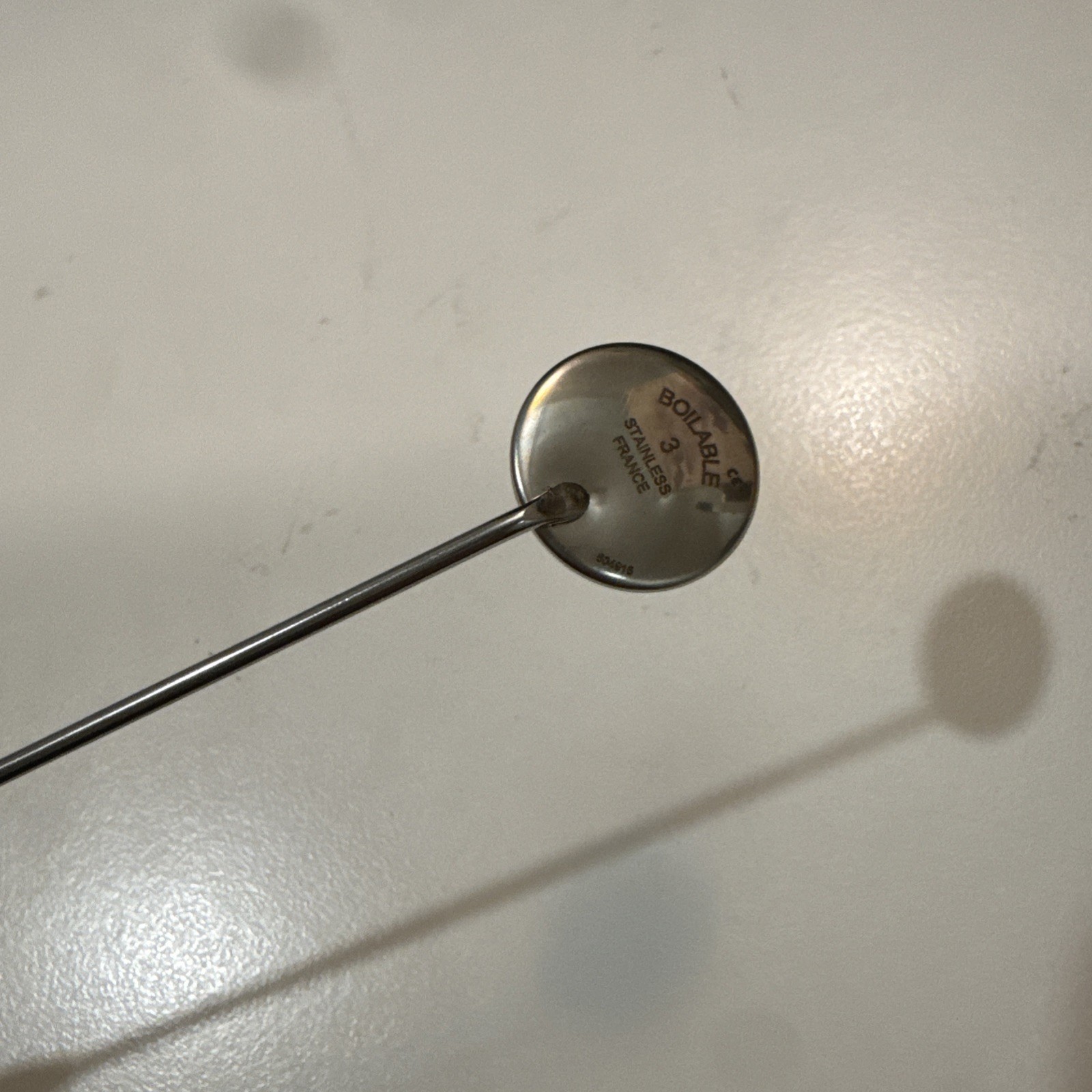 Surgical Mart Laryngeal Mirror 8″ Size 3 France Stainless