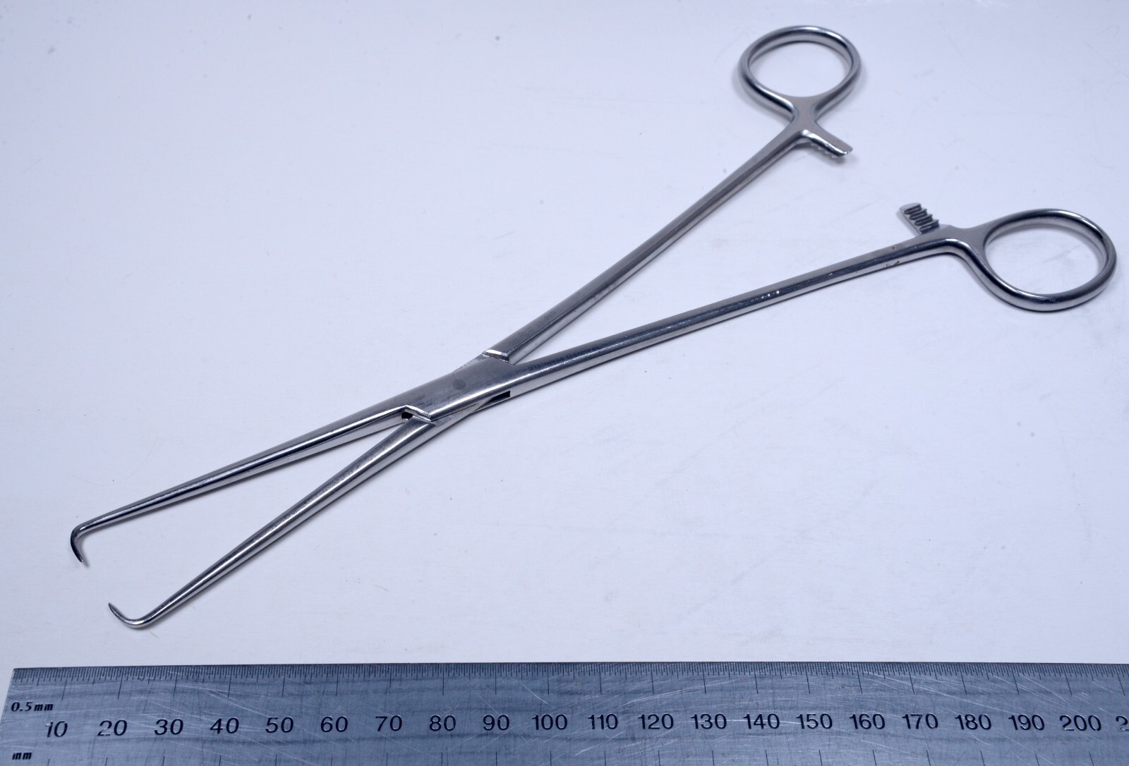 Integra Miltex #30-965 Schroeder-Braun Uterine Tenaculum Forceps 9¾” Stainless