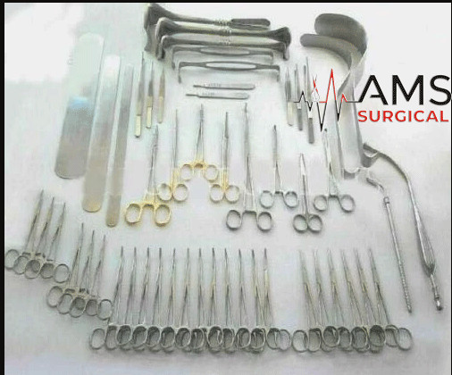Laparotomy Surgical Instruments Set Of 104 Pcs high Quality
