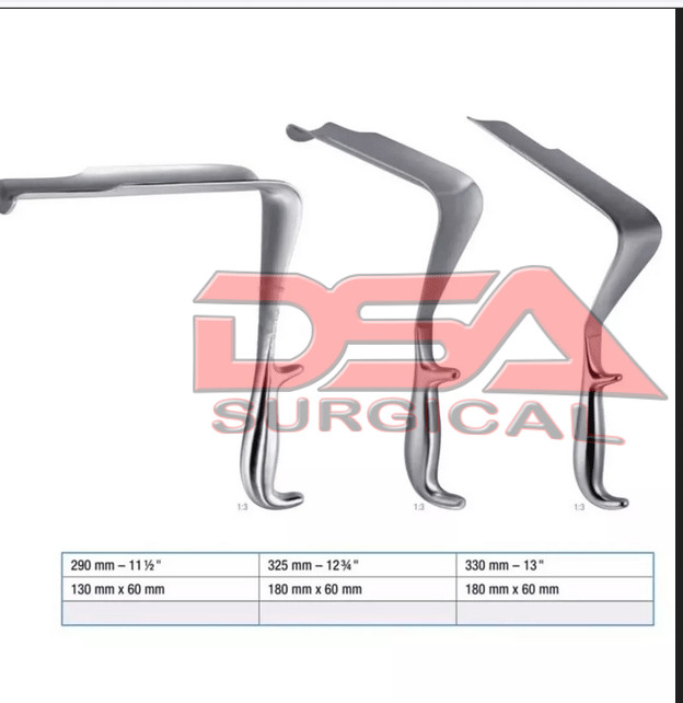 St. Marks Retractor Set Of 3 PCs Surgical Instruments High Quailty