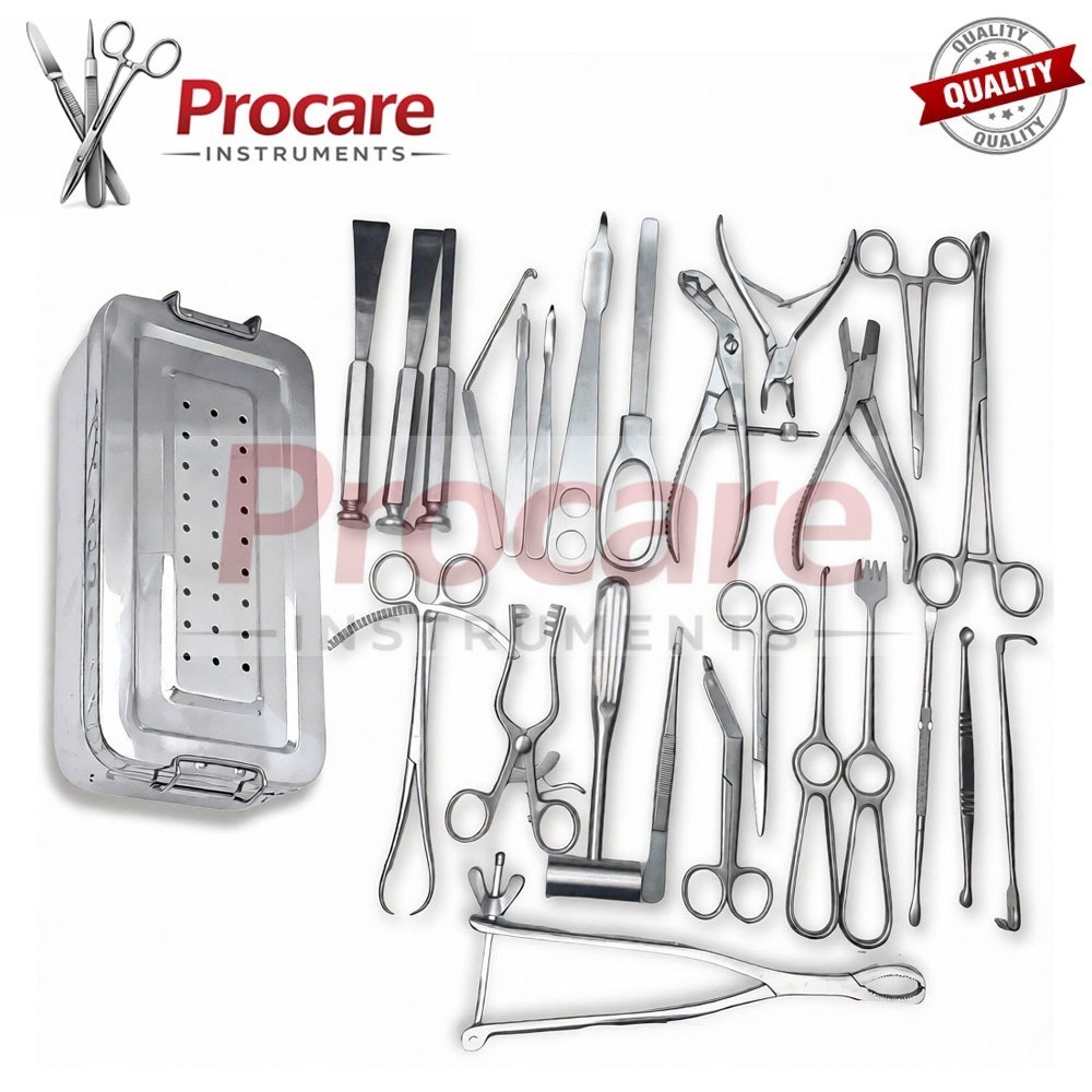 Basic Orthopedic Surgery Set of 25 Pcs Orthopedic Set Orthopedic Instruments Set
