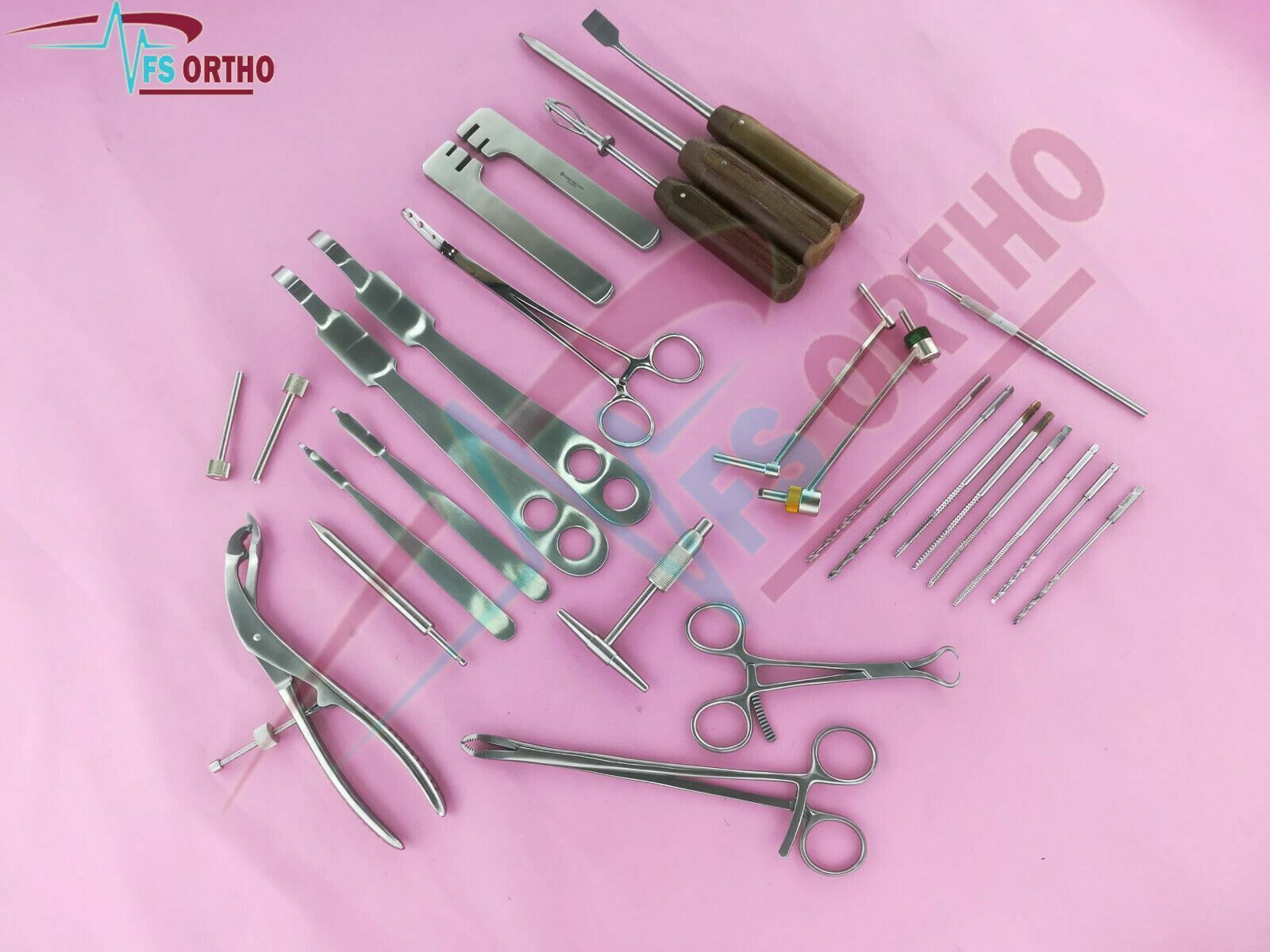 Small Fragment Instruments Orthopedic Surgical Instruments 30 Pcs Set