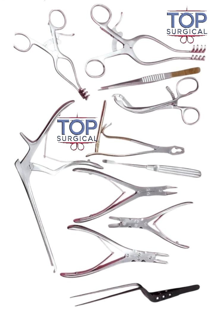 Basic Orthopedic Spine Surgery instruments Set Of 11 Pcs