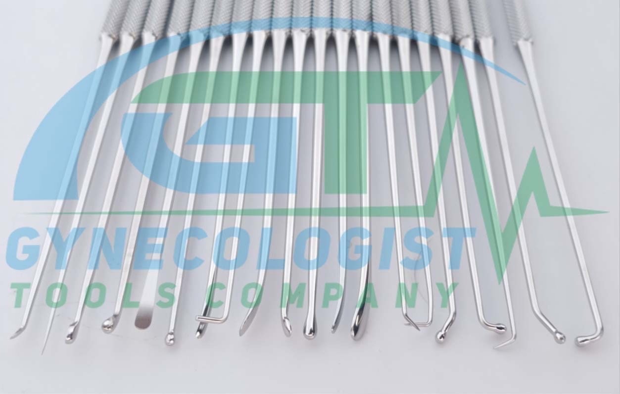 Rhoton Micro Dissector Expanded 20 PCS Set of Stainless Steel