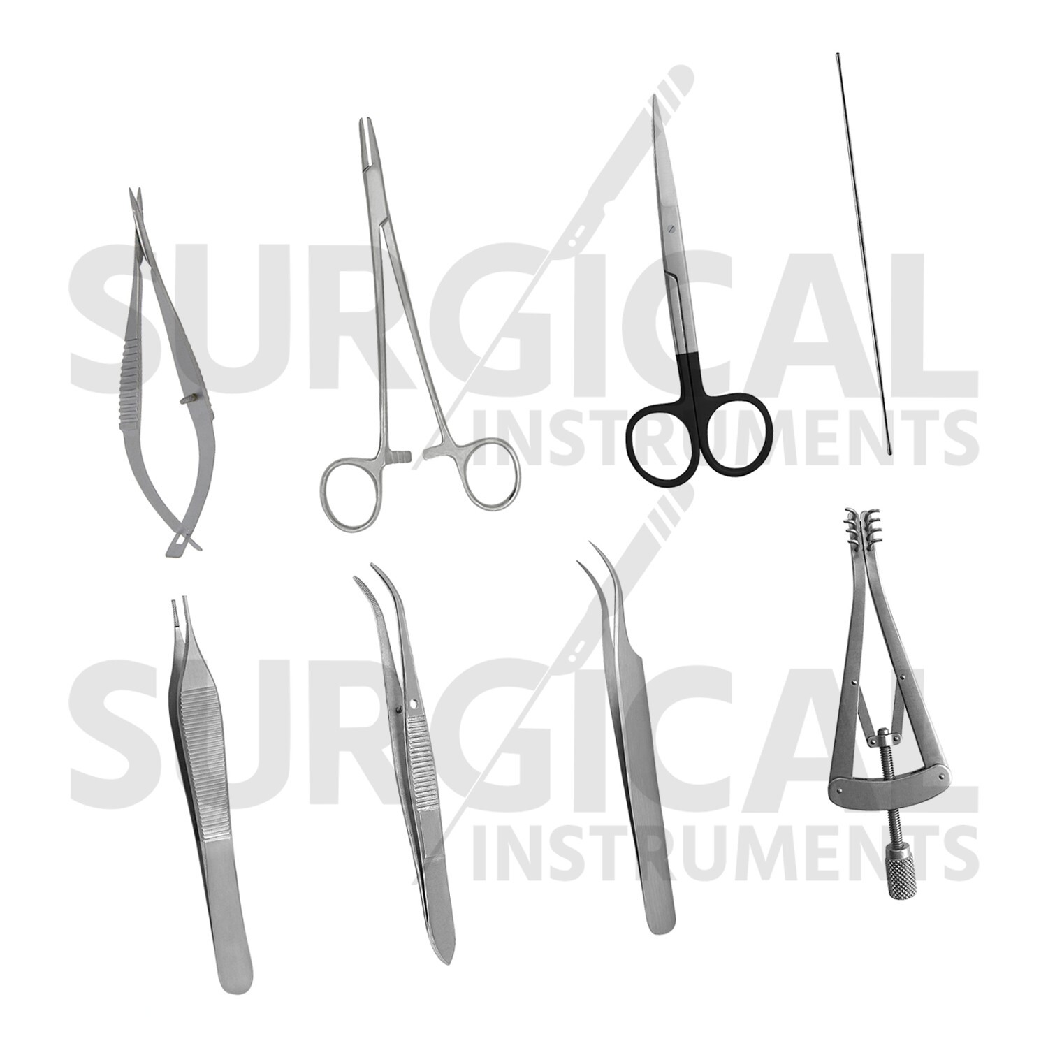 8 Pcs Rat Dissection Set German Grade Surgical Veterinary Instrument Kit