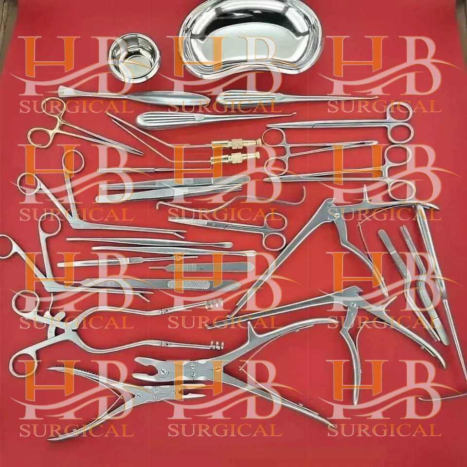 20 Pcs Set Neuro Spinal Surgery Surgical Orthopedic Instruments A+ Quality
