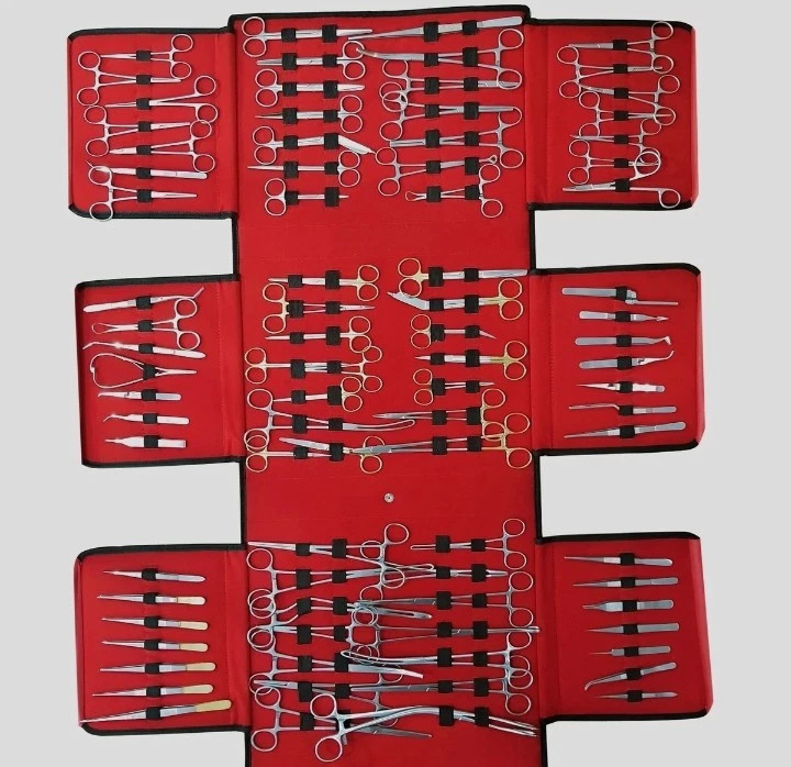 High Quality Stainless Steel Complete 101 pcs Surgical Instruments Kit