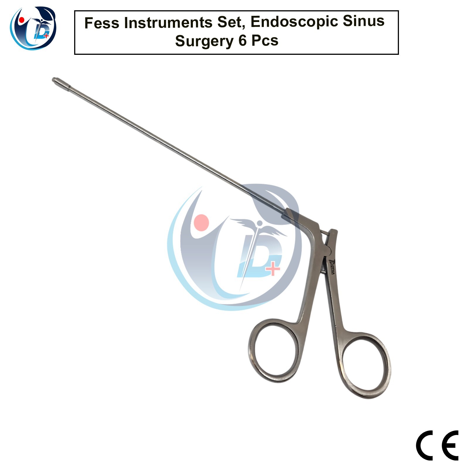 Fess Instruments Set, Endoscopic Sinus Surgery 6 Pcs ENT Instrument Set