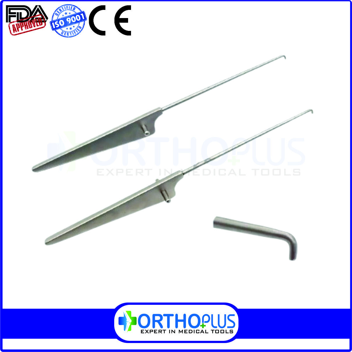 3 mm New 2 Pcs Arthroscopy Probe Knife Arthroscopic instruments