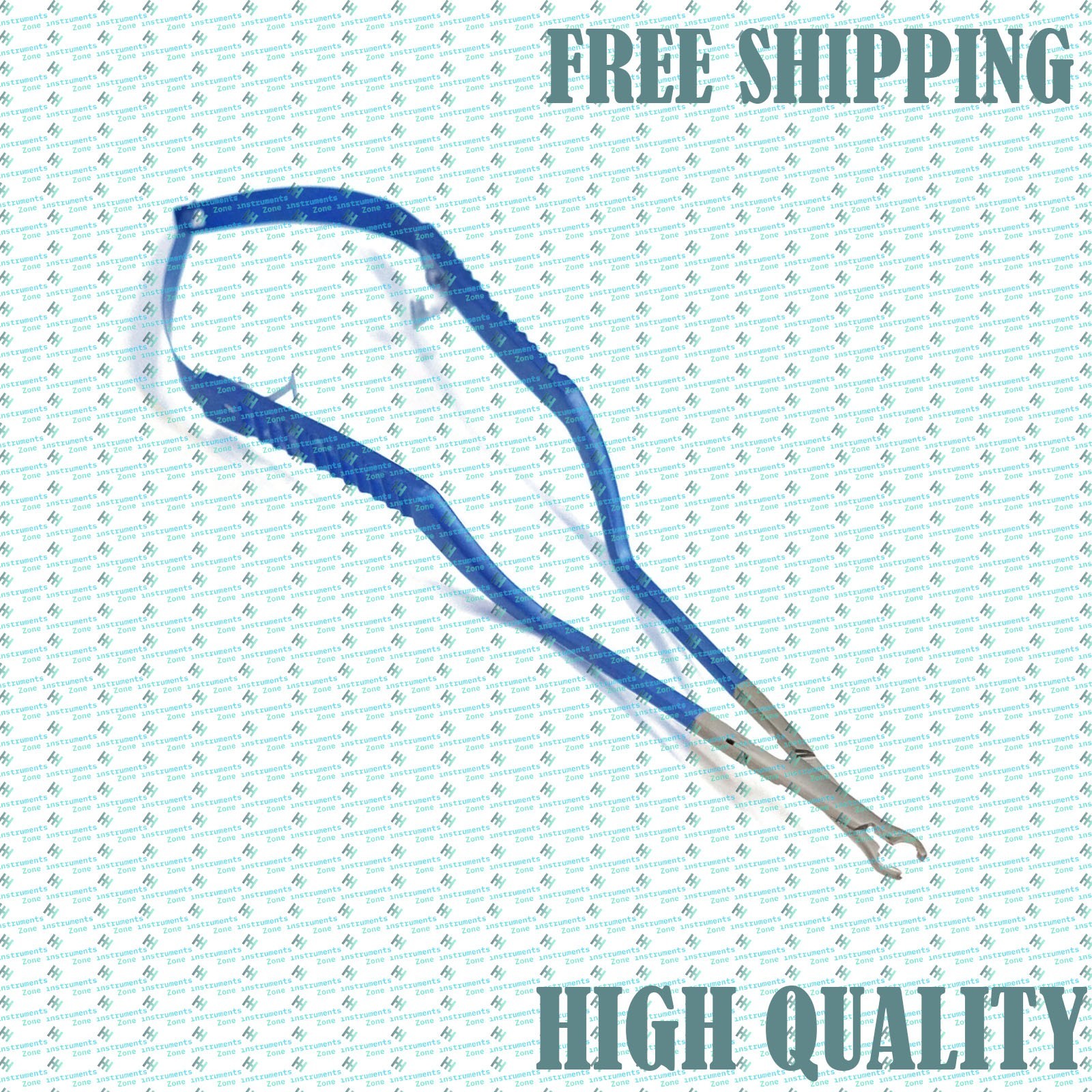 Yasargil Aneurysm Clip Applicator with 2 Titanium Clips Neurosurgery instruments
