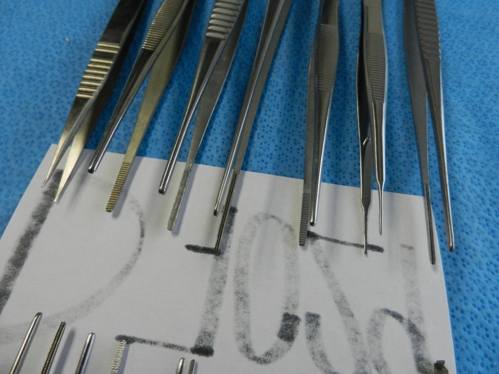 D7029 Pilling V. Mueller Jarit Straight Surgical Forceps Lot of 15 12-30.5cm