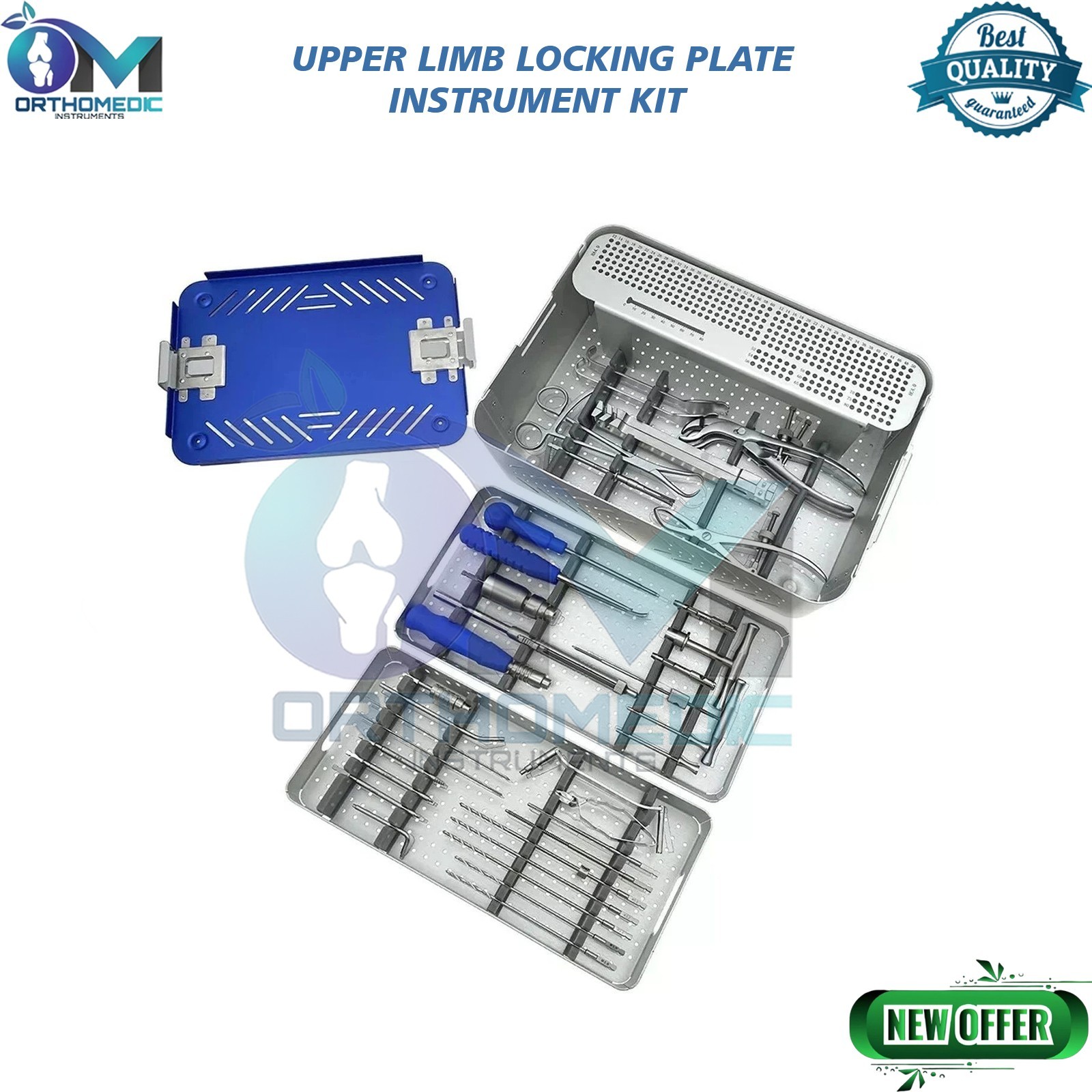 Orthopedic Upper Limb Locking Plate Instrument Kit Orthopedic Surgical Set