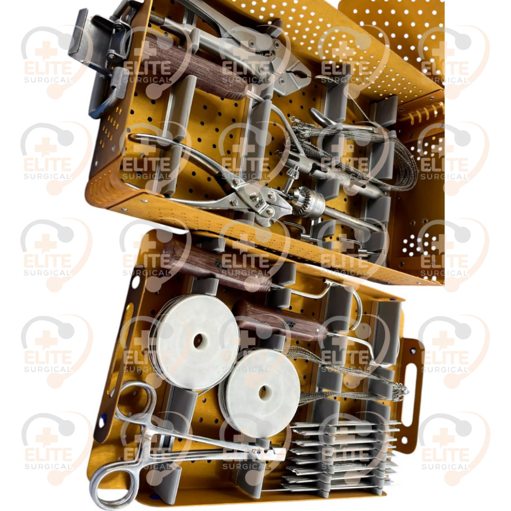 K WIRE INSTRUMENT SET WITH ALUMINIUM BOX (101 Pieces)