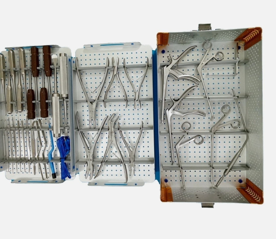 Lumbar Spine Surgery Set With Sterilize Box Orthopedic Instruments