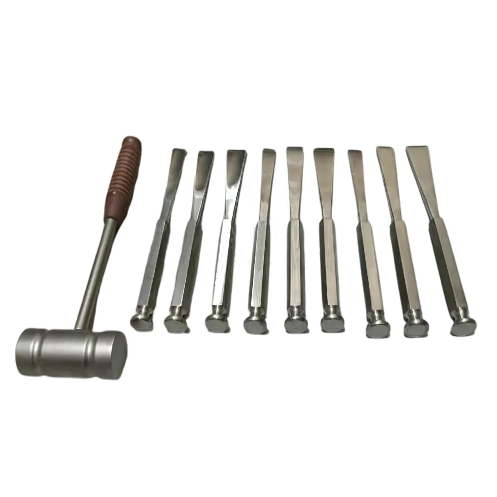 Stille Osteotome Bone Chisel & hammer Fiber Handle Orthopedic Instruments