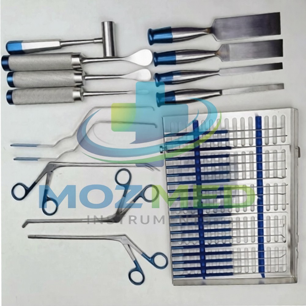 Basic Craniotomy Orthopedic Spine Surgical Instrument 33 Pcs Set Premium Quality