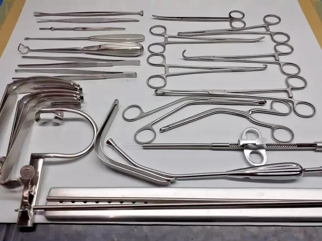 Tonsillectomy Set Of 27pcs ENT Instruments Set Adenoidectomy Set