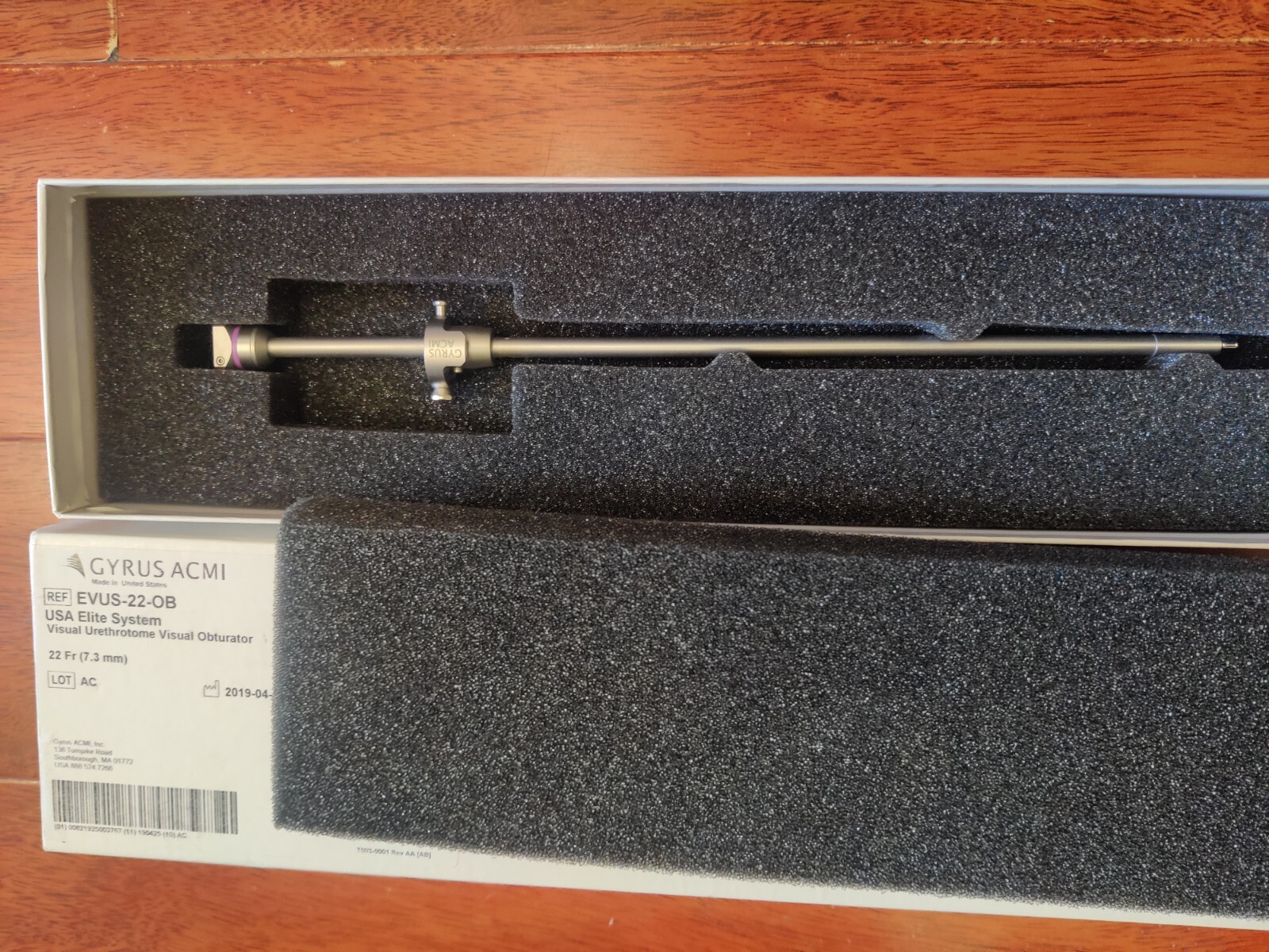 GYRUS ACMI EVUS-22-OB USA ELITE SYSTEM VISUAL URETHROTOME VISUAL OBTURATOR