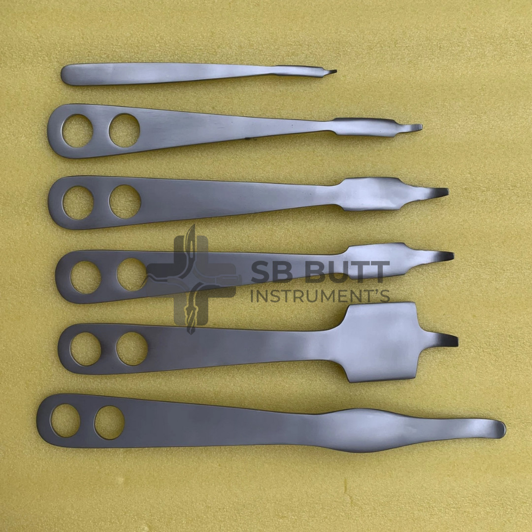 7 Hohmann Retractor Set, German Stainless Steel Surgical, Orthopedic Instruments