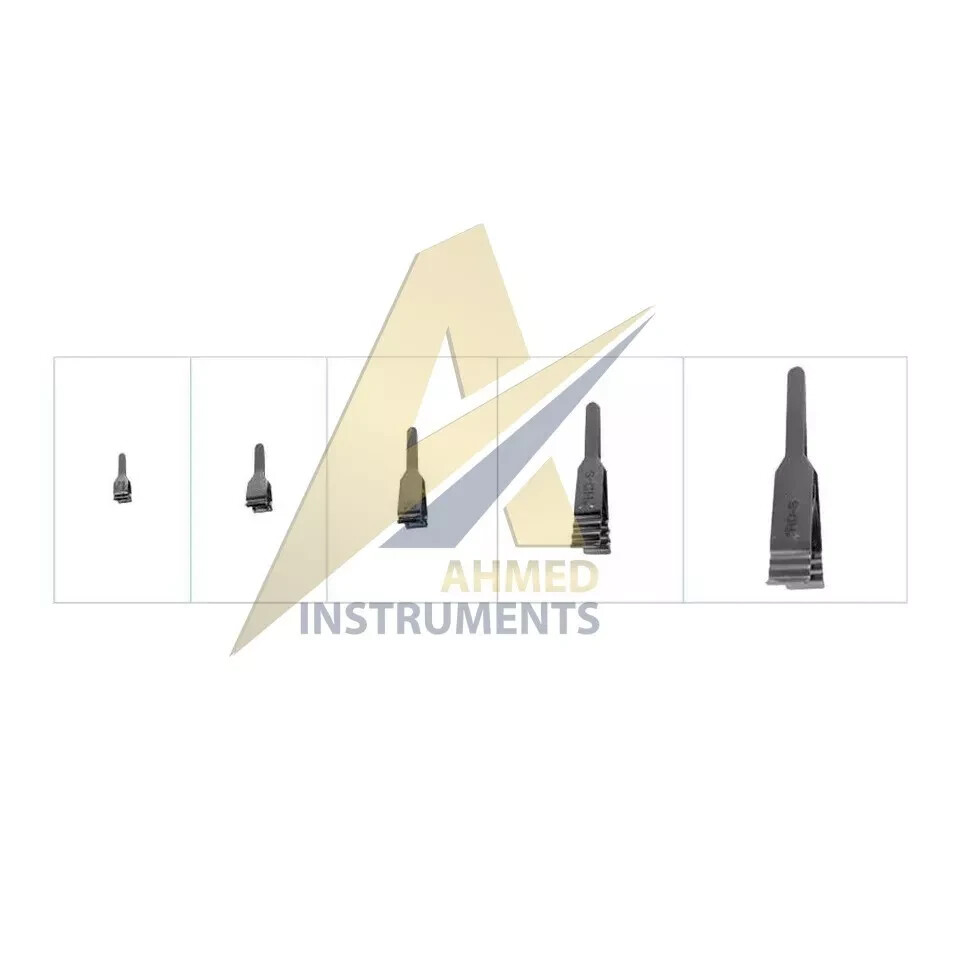 Acland Micro Surgery Vessel Clamps Sets For Plastic Surgery & Neurosurgery
