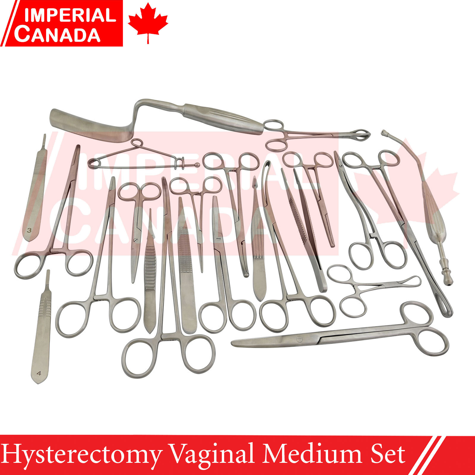 78 Pieces Hysterectomy Vaginal Medium Set Uterus General Surgery DS-1635