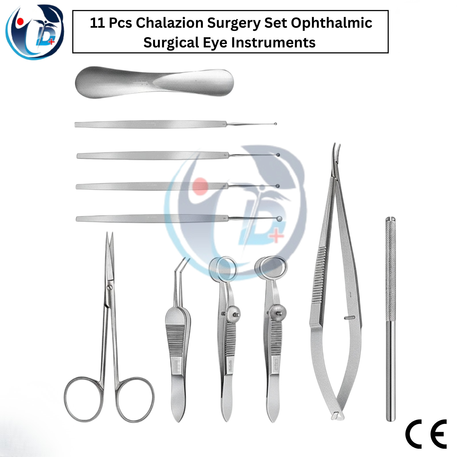 Chalazion Surgery Set 11 Pcs Ophthalmic Surgical Eye Instruments German Grade