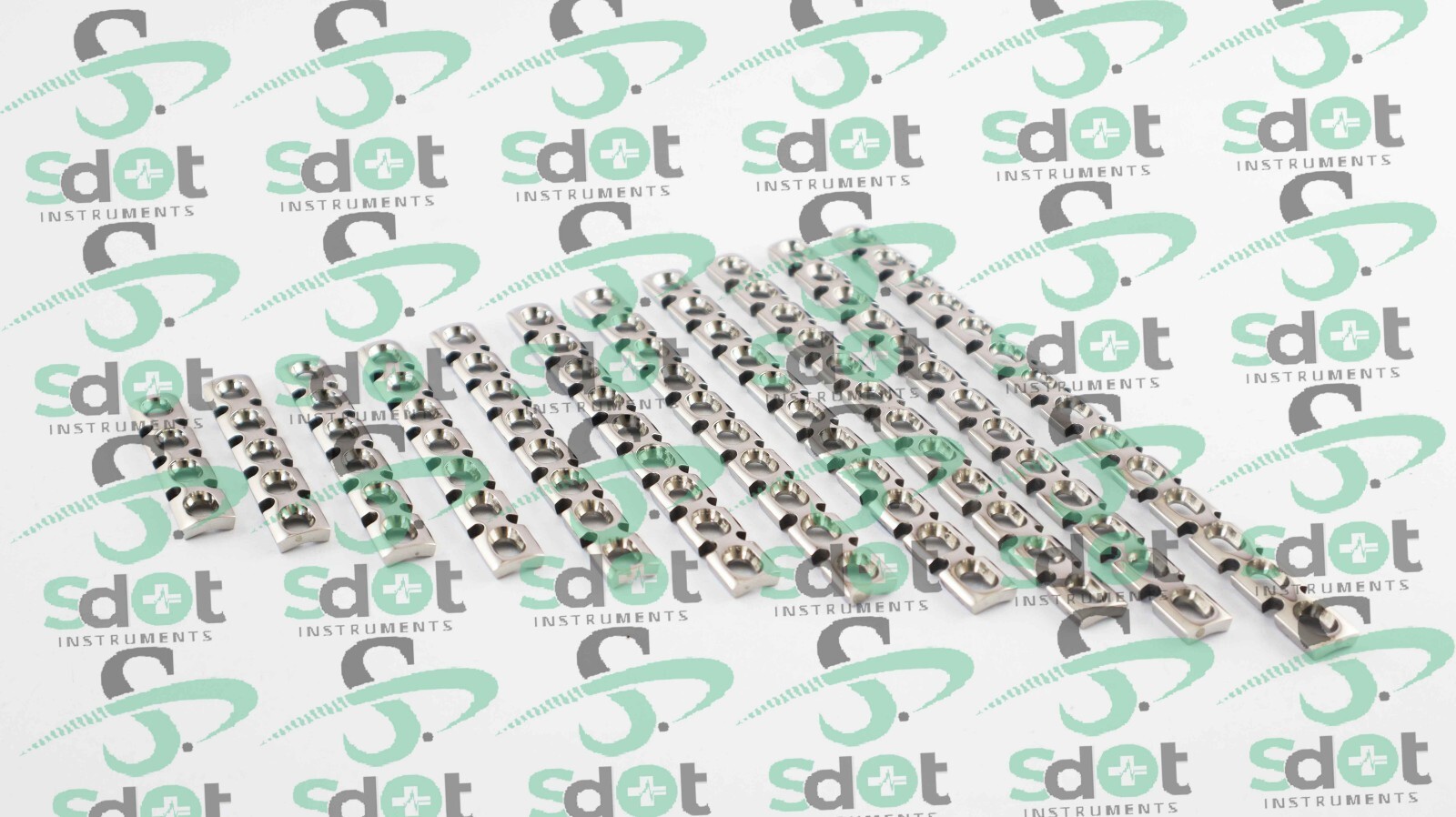 3.5mm Reconstruction Plate Set of 10 Pcs Ortho/Vet Instrument By SdO Instrument