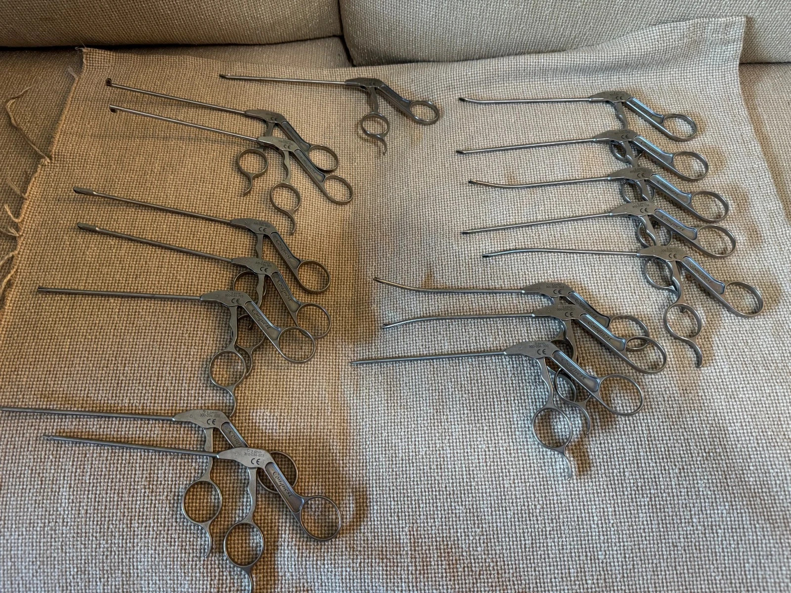 Stryker Conquest Set of 16 Arthroscopic Instruments – See Pics