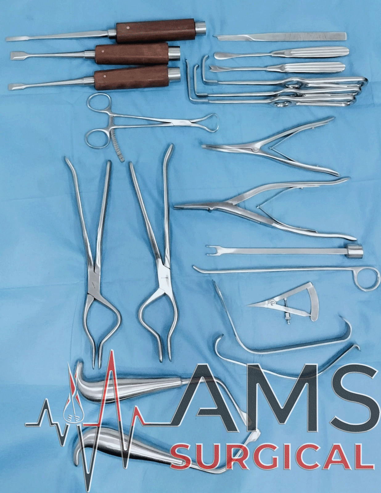 Maxillofacial Plastic Surgery Instruments Complete Kit