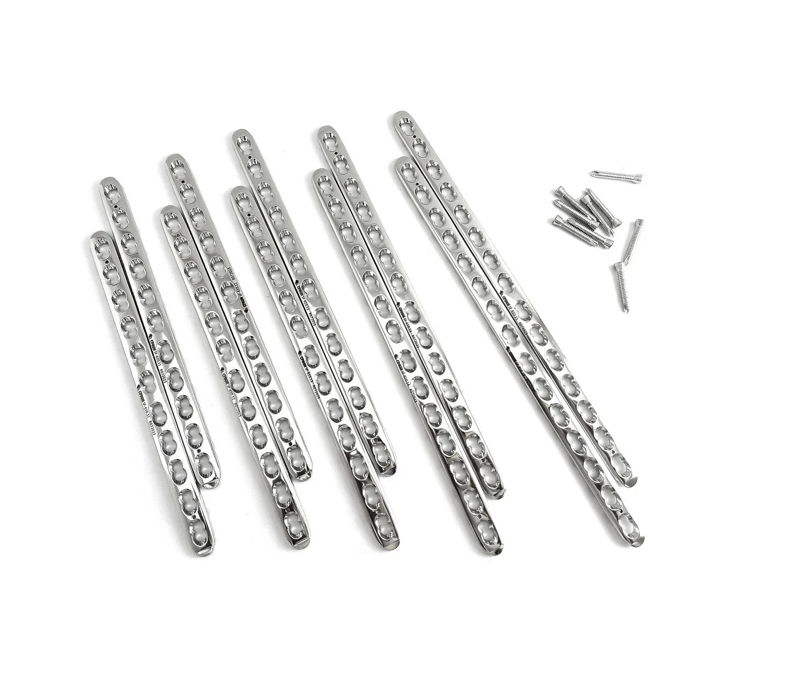 veterinary 3.5mm locking plates lot of 46 pc