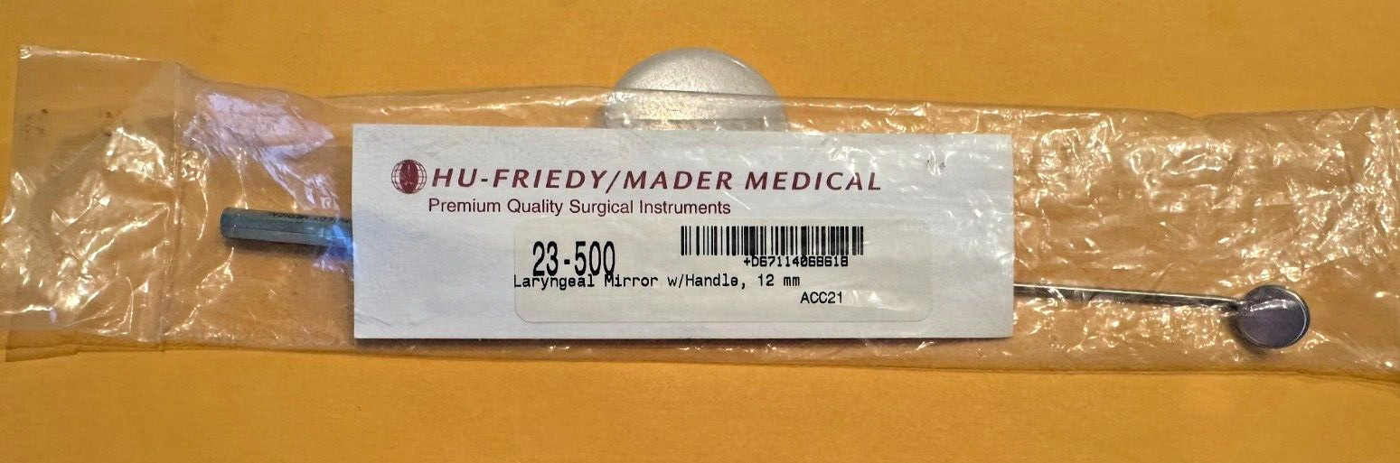 HU-FRIEDY Laryngeal mirror with handle 12mm.