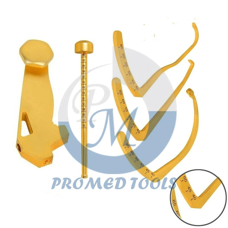 ACL PCL Jig Reconstruction Drill Guide Target Device Band Knee 5Pcs Surgical Set
