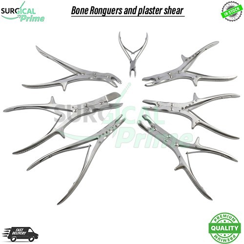 Bone Ronguers and plaster shear 7 PCs Set Orthopedic Surgical Instruments