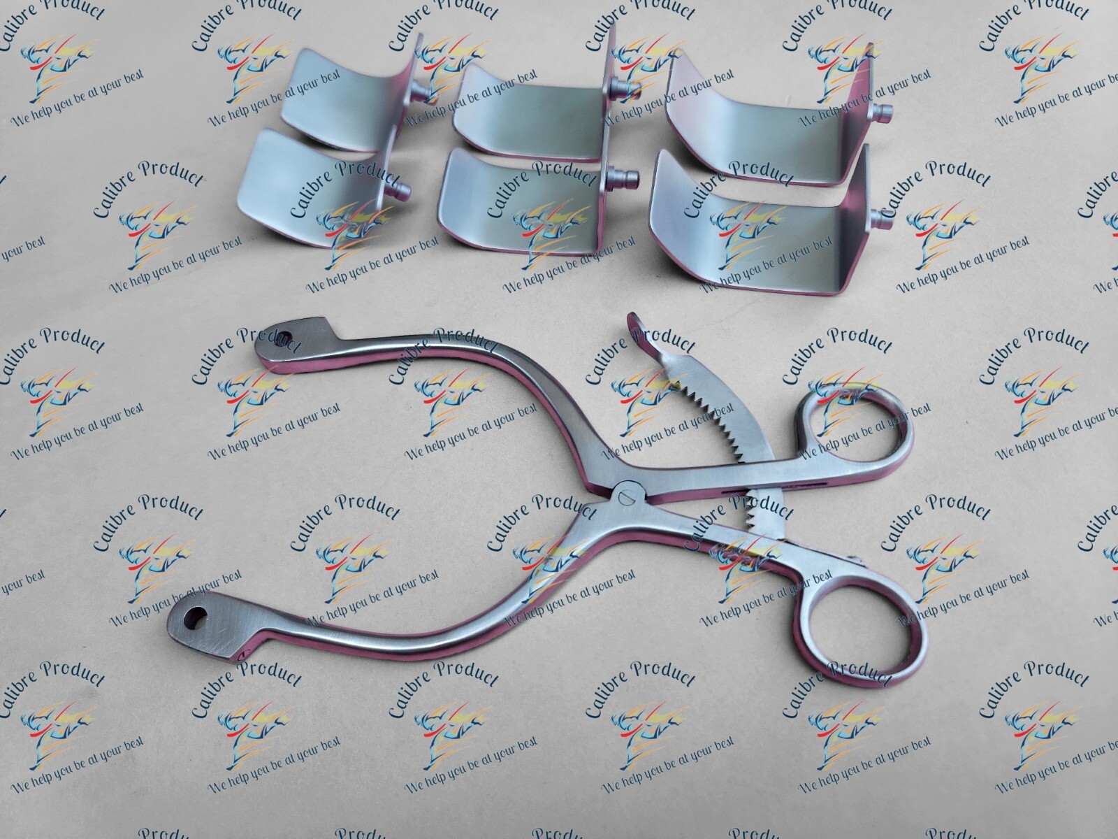Kolbel Self Retaining Retractor With 6 Blades Shoulder Arthroplasty Orthopedic