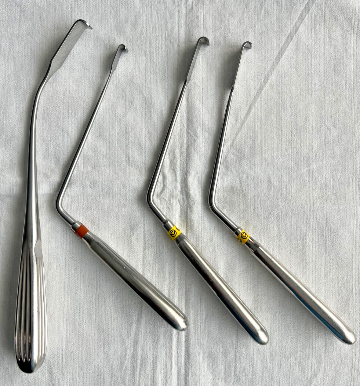 Buxton 74-7600 Scoville Nerve root retractor Neuro Spine Surgery set of 4
