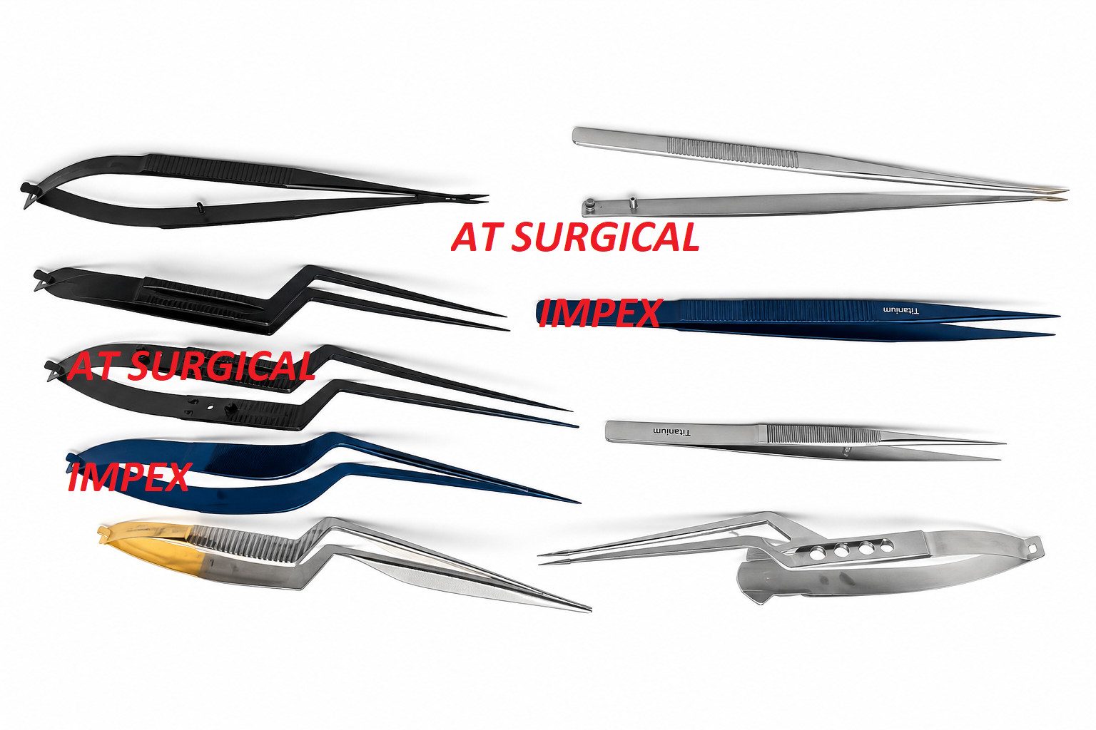 Kamiyama Micro Neuro Surgery Instrument Set 10 Pcs Precision Tools