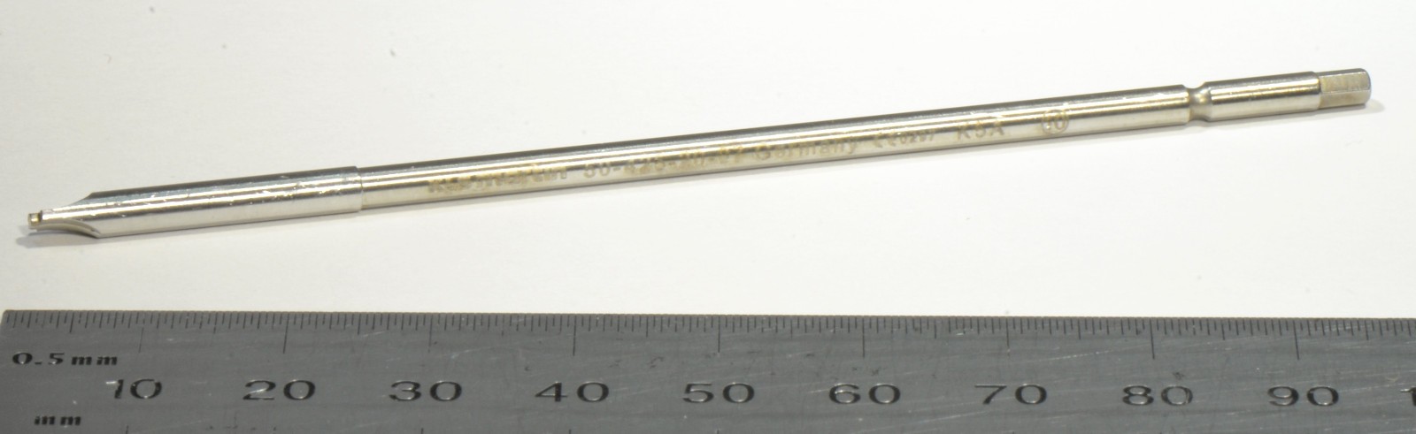 KLS-Martin #50-425-20-07 No. 10 Slotted Screwdriver Blade 2.7mm 4″ Surgical Inst