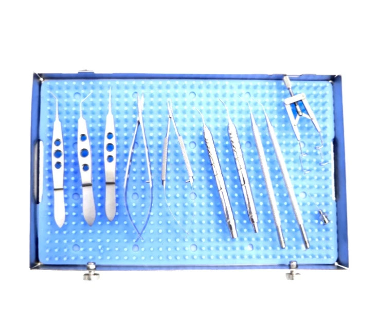 Alcon Ophthalmic Cataract Surgery Instrument Kit German Grade Stainless Steel