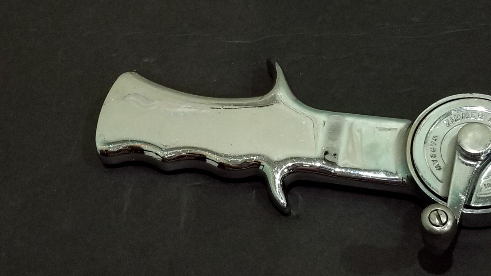 Zimmer Mfg. Co Warsaw Indiana Chrome Surgical Hand Drill