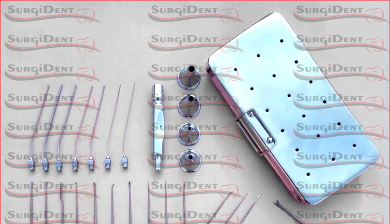 Myringoplasty Surgical ENT Instruments Shea Ear Operation Myringotomy 29Pcs Set