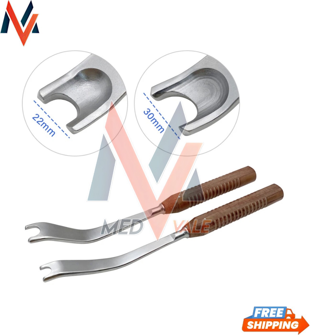 Hohmann Retractor Acetabular orthopedic surgical instrument Femur bone prying