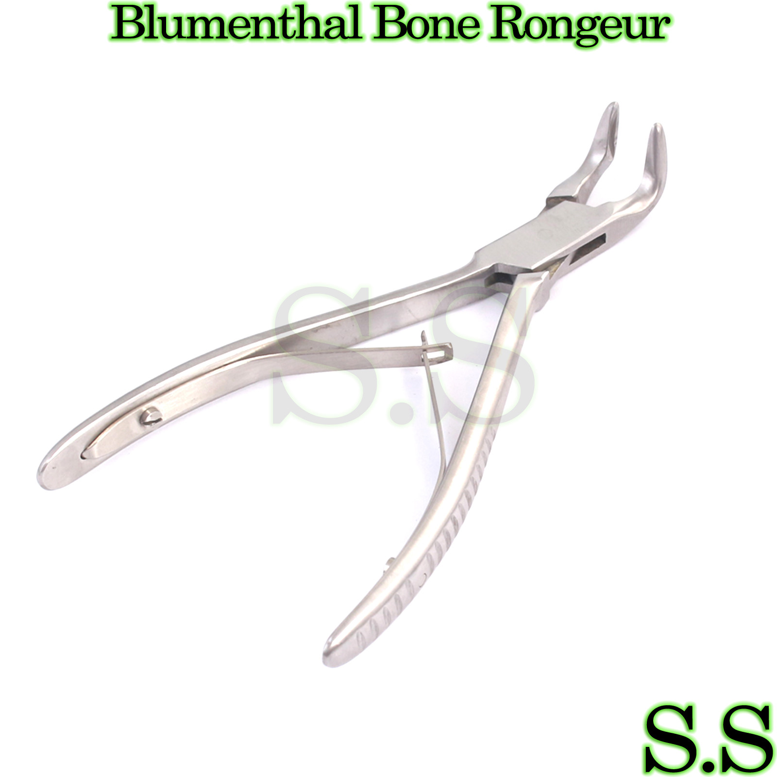 3 Pieces Of Blumenthal Bone Rongeur 90 Degree 6″ Surgical Dental Instruments