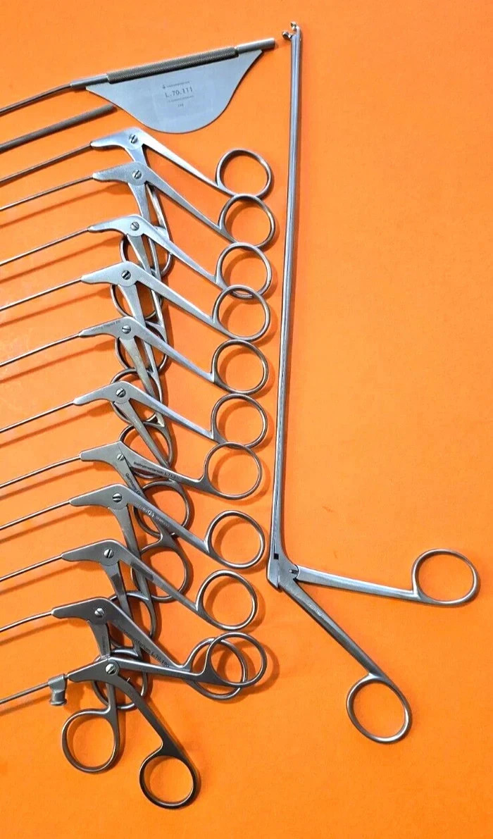 Pilling Surgical Laryngeal Instruments Set of 14 Pcs with Box | Free Shipping